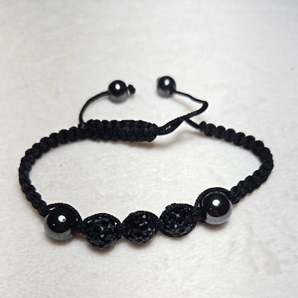 Hematite Adjustable Bracelet